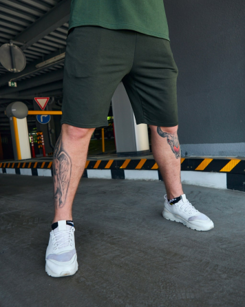 Шорти чоловічі трикотажні Хакі S Харків