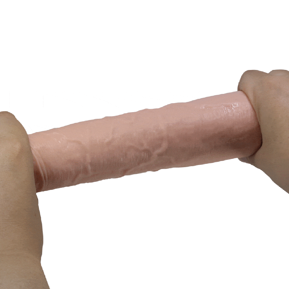 Реалистичный вибратор - Pretty Love Soren Realistic Vibrating Dildo Flesh Sex Aura Киев - изображение 8