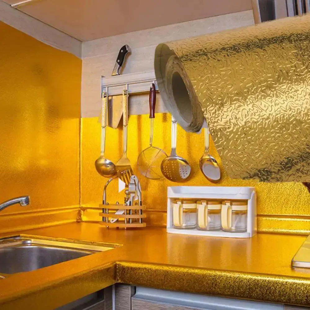 Самоклеющаяся фольга для кухни 3 метра Коломия - фото 9