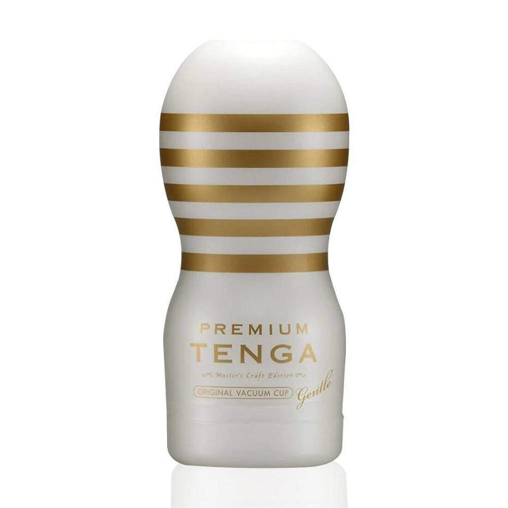 Мастурбатор Tenga Premium Original Vacuum Cup Gentle (глубокая глотка) с вакуумной стимуляцией Sex Aura Киев - изображение 1