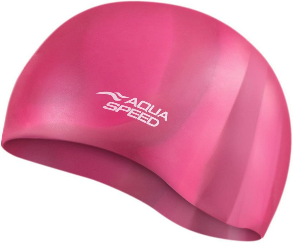 Шапочка для плавания Aqua Speed BUNT113 (pink) Вишнёвое - изображение 1