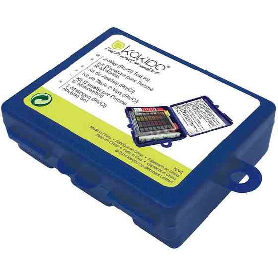 Тестер Kokido K045CBX24 (20cc Phenol + 20pcs DPD) двокомпонентний Київ