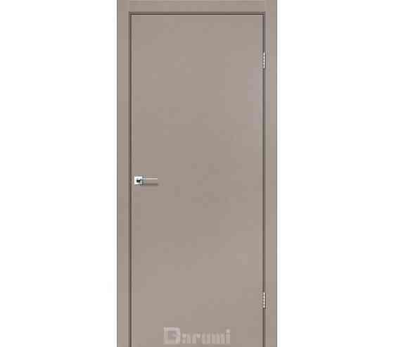 Двери PLATO. Полотно, эко-шпон Серый краст Киев