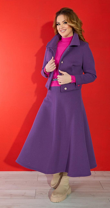 Красивый костюм с юбкой (48) Киев - изображение 1