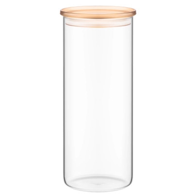 Банка Ardesto Fresh 1600 мл, скло, пластик, прозорий (AR1316SFM) Винница - изображение 1