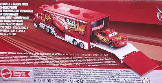 Тачки/ Pixar Cars Cars 3 Mack Hauler Diecast Car [2025] Харьков