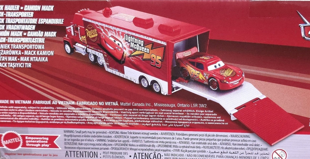 Тачки/ Pixar Cars Cars 3 Mack Hauler Diecast Car [2025] Харьков - изображение 4