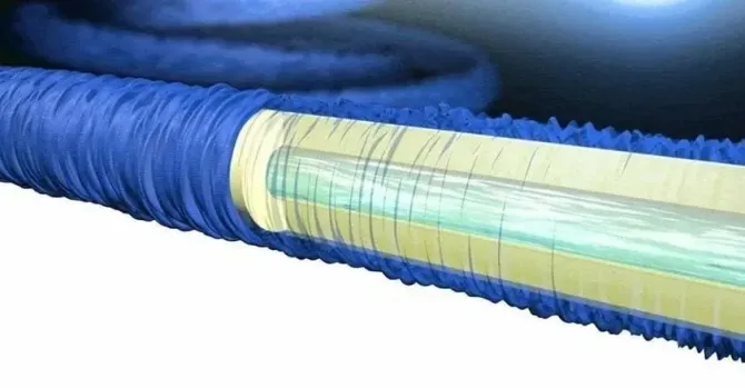Шланг для поливання розтяжний + пістолет 7 положень Magic Hose 30 метрів (синій) Київ - фото 6