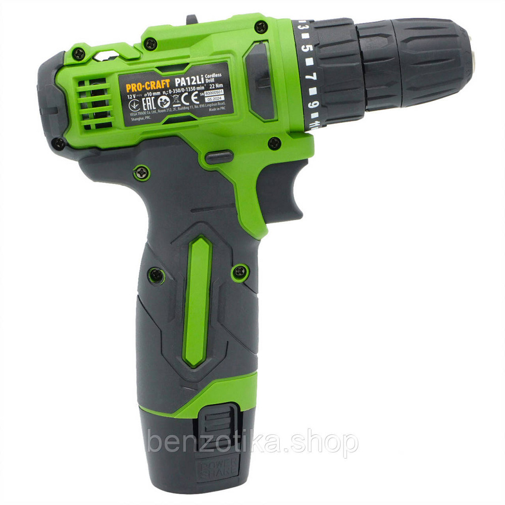 Шуруповерт Procraft PA12Li COMPACT Київ - фото 6