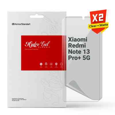 Пленка защитная Armorstandart Kit Clear + Matte Xiaomi Redmi Note 13 Pro+ 5G (ARM80710) Винница