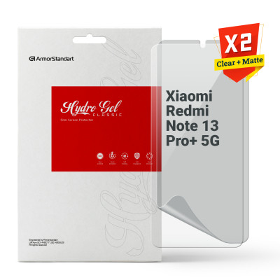 Плівка захисна Armorstandart Kit Clear + Matte Xiaomi Redmi Note 13 Pro+ 5G (ARM80710) Вінниця - фото 1