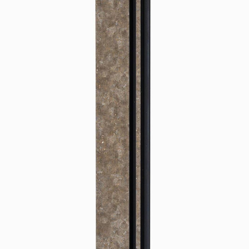 Рейка декоративная PS 2900х120х12мм Серо-коричневый с золотыми вкраплениями SW-00002138 Днепр - изображение 5