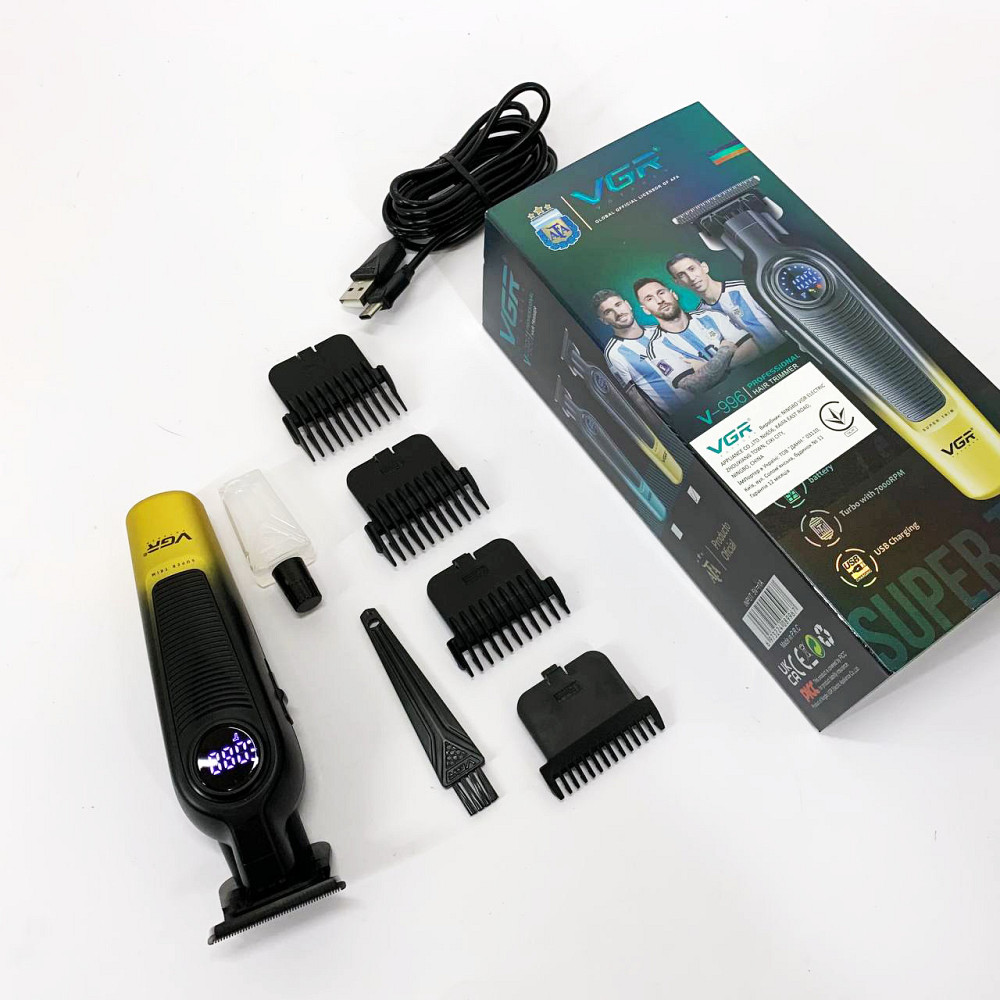 Професійна бритва-машинка для стрижки волосся VGR V-996, Професійна машинка для волосся NU-38 Івано-Франківськ - фото 6