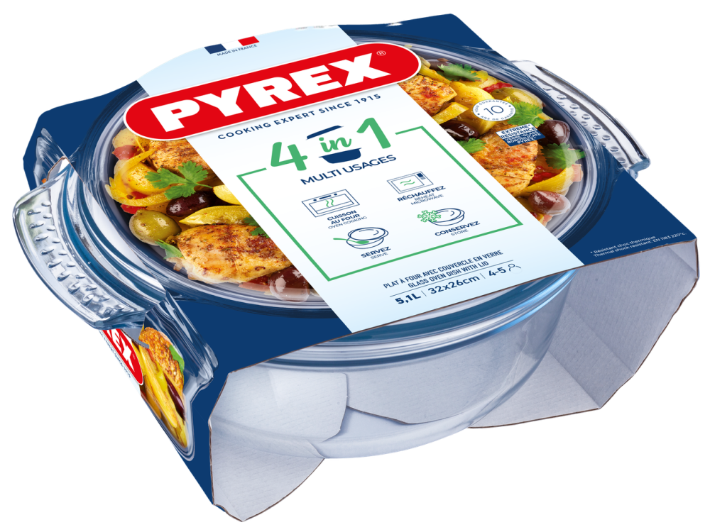 Кастрюля с крышкой Pyrex, 5.1 л (7092312) Киев - изображение 4