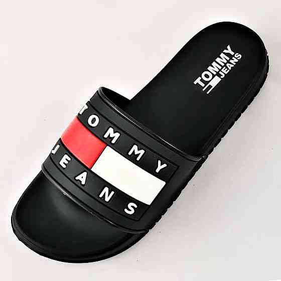 Шлёпанцы Тапочки Сланцы Чёрные Мужские Пляжные (размеры: 41) Днепр