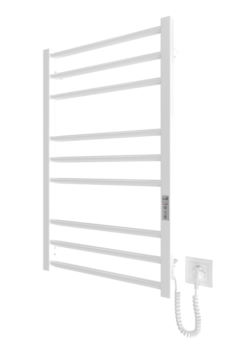 Электрический полотенцесушитель Mario Премиум Классик-I 800x500/80 TR белый глянец Киев - изображение 1
