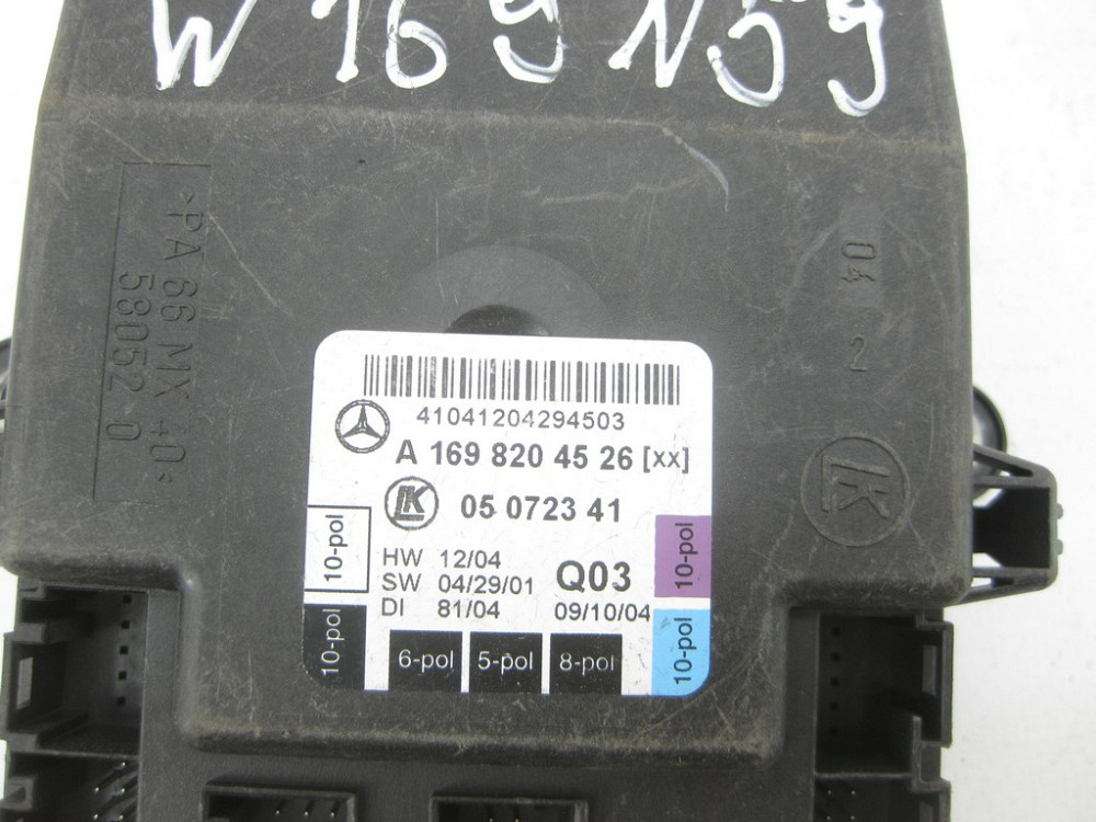 Mercedes-Benz  A1698204526 Блок керування передніх лівих дверей A-class W169 B-class W245 A-class C169 Одесса - изображение 5