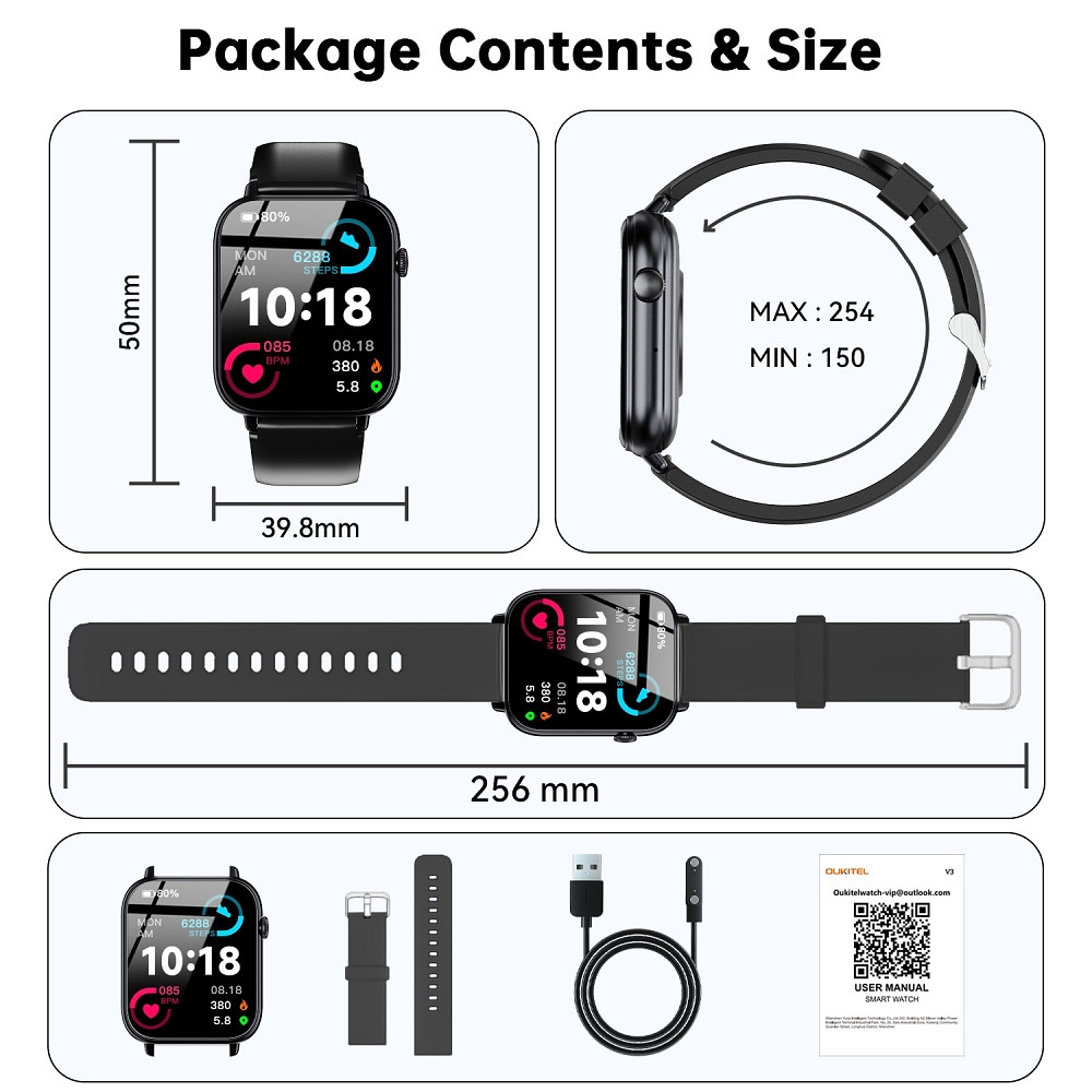 Годинник Oukitel V3 Black Винница - изображение 2