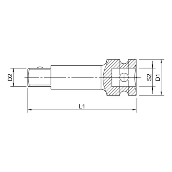 Удлинитель WURTH 07141417 для головок торцевых ударных 3/4IN L175MM Коломыя