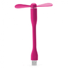 Вентилятор гнучкий USB, 90мм діаметр, Pink, OEM Полтава - фото 1