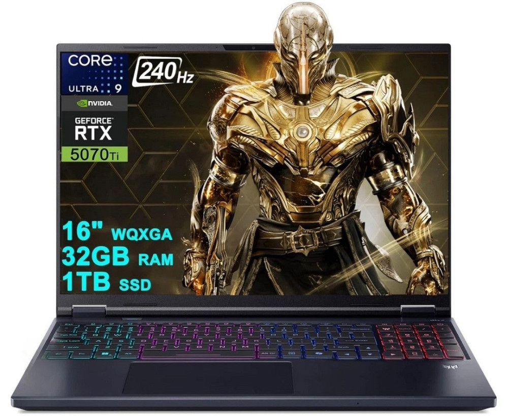 Acer Predator Helios Neo 16S 275HX RTX5070TI 32gb OLED. Харьков - изображение 1