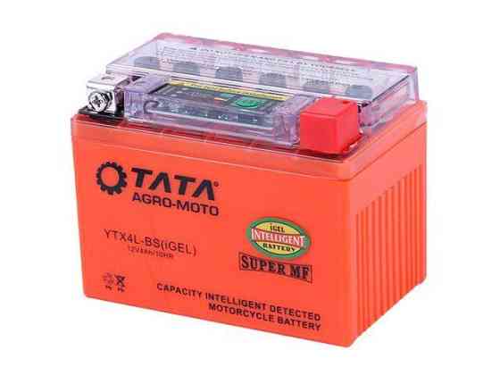 Аккумулятор YTX4L-BS OUTDO гелевый 4AH 114*70*86mm оранжевый (с индикатором) Мукачево