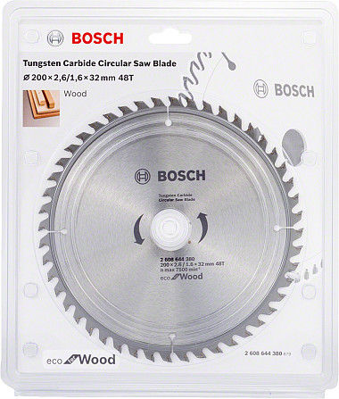 Диск пильный Bosch Eco WO 200x32-48T (2608644380) Коломия - фото 1