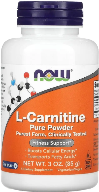 L-карнітин Now Foods L-Carnitine 85 г Київ - фото 1