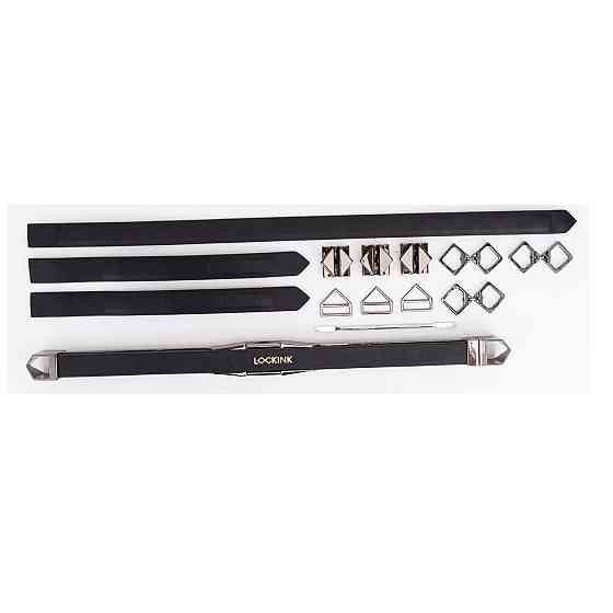 Фіксатор-розпірка LOCKINK Adjustable Spreader Bar Set — Black Sex Aura Київ