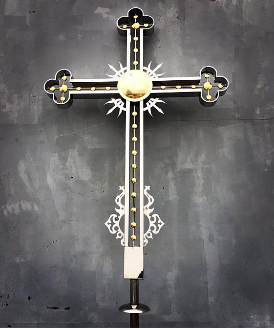 Хрест на купол Церкви Київ - фото 10