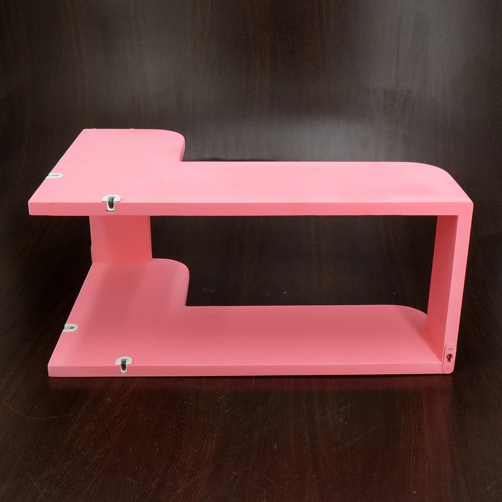 Угловая настенная полка 