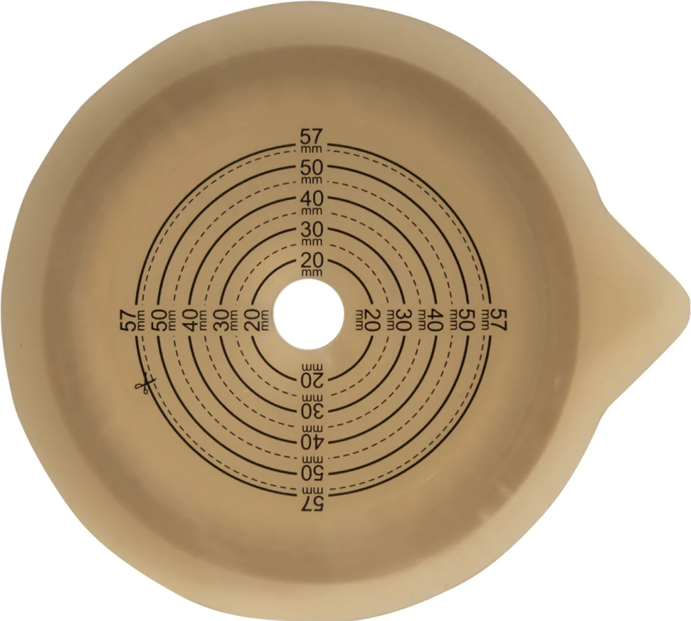 Пластина для двухкомпонентного калоприемника 12-57 мм (10 шт/упак) Днепр - изображение 1