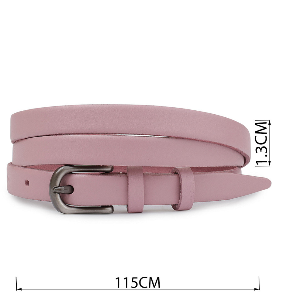 Тонкий жіночий ремінь Vintage 20769 Рожевий Київ - фото 4