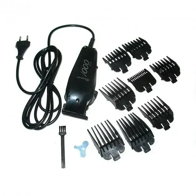 Машинка для стрижки волосся ProGemei GM-1016 професійна, акумуляторна, з насадками Одеса - фото 9