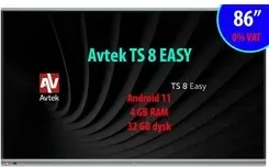 Інтерактивна дошка Avtek Monitor Interaktywny Ts 8 Easy 86 Cali (1TV332) Київ - фото 1