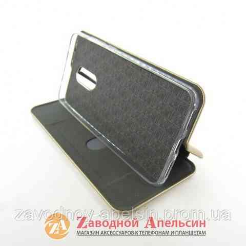 Чохол книжка Xiaomi Redmi 5 Aspor Case gold Одеса