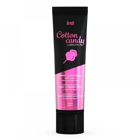 Їстівний лубрикант зі смаком солодкої вати Intt Cotton Candy, 100 мл Sex Aura Київ