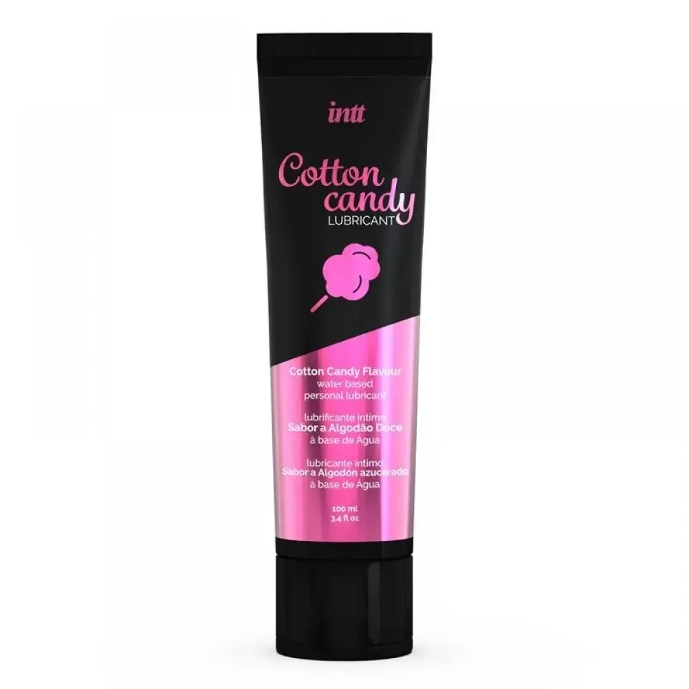 Їстівний лубрикант зі смаком солодкої вати Intt Cotton Candy, 100 мл Sex Aura Київ - фото 1