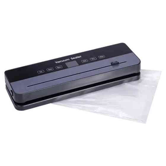 Вакууматор для сухих і вологих продуктів із вбудованим різаком сріблястий HP-11-4 Коломия