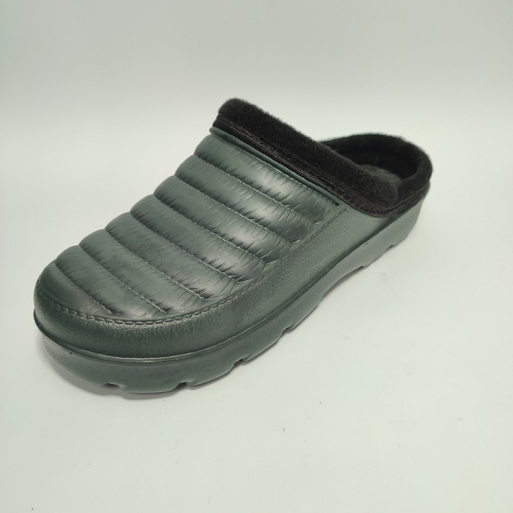 Калоші жіночі без задника хутро Верта ВМ34 оливкові Харків - фото 2