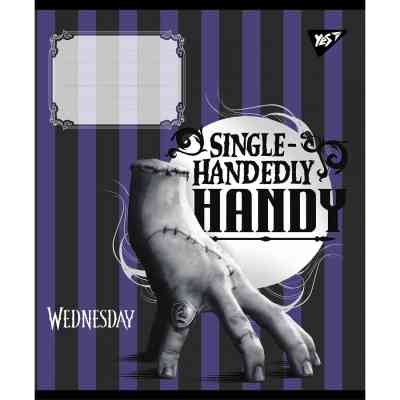 Тетрадь Yes Wednesday Таинственные уроки А5 24 листа клетка (768268) Винница