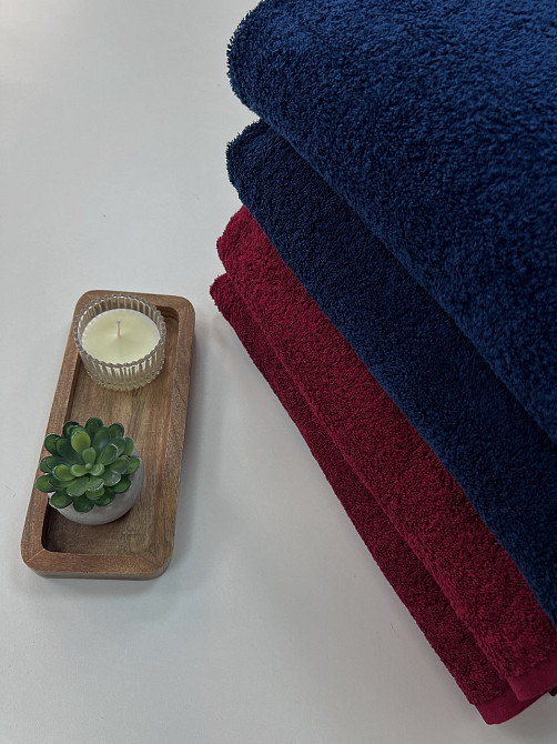 Полотенце махровое Ideal Textile однотонное плотность 450 г/м2 100х150 см Черновцы - изображение 9