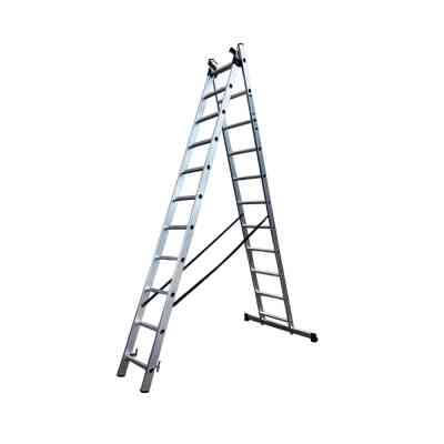Драбина GTM 3-секції, розкладна, 3*11сх. 2,99-7,31м (KME311) Вінниця