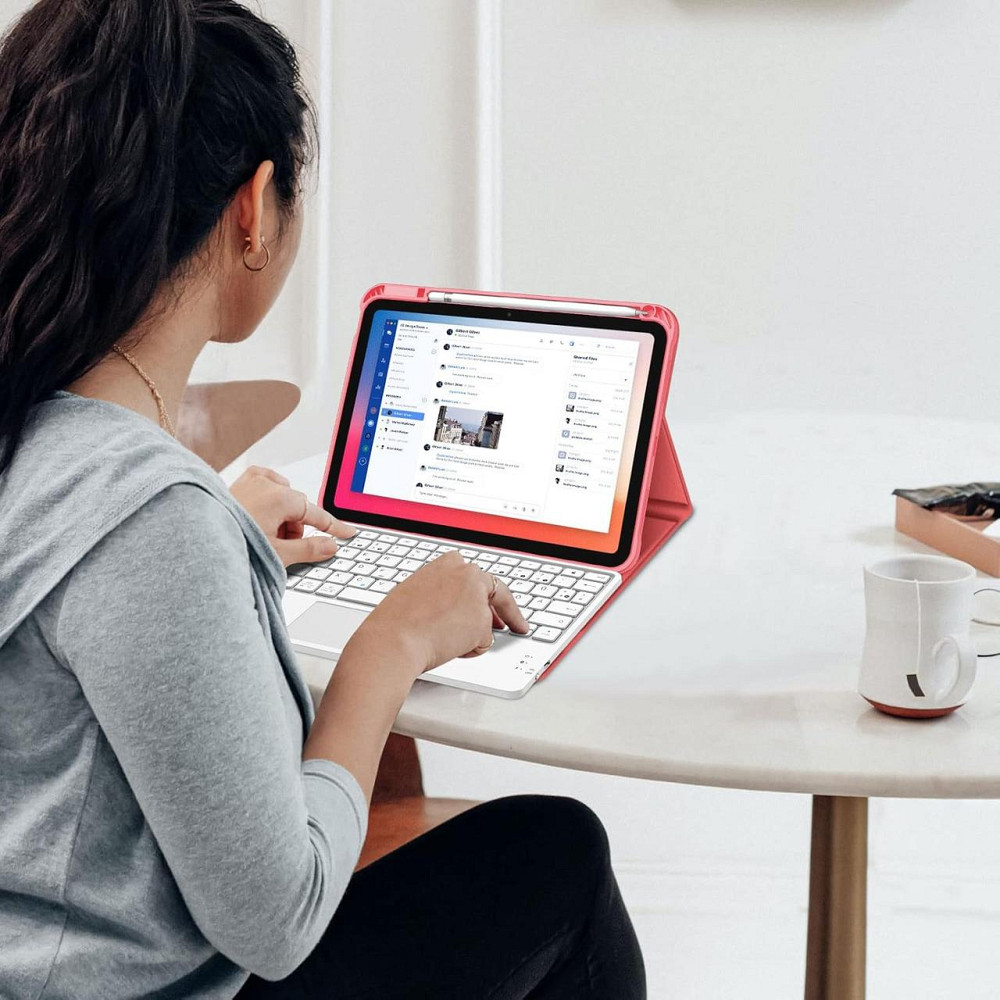 Чехол с клавиатурой iPad Air 11-inch(M2/M3/M4) 2024/ iPad Air 5 2022/Air 4 2020 10.9/iPad 4-го покол. 10.9 / iPad Pro 11 2018 Днепр - изображение 4