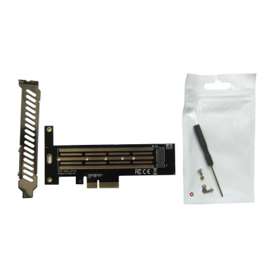 Контролер Dynamode M.2 SSD NVMe M-Key to PCI-E 3.0 x4/ x8/ x16, full profile br (PCI-Ex4- M.2 M-key) Вінниця - фото 8