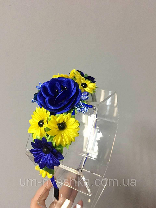 Обруч з трояндочками "Половинка" Кривий Ріг - фото 4