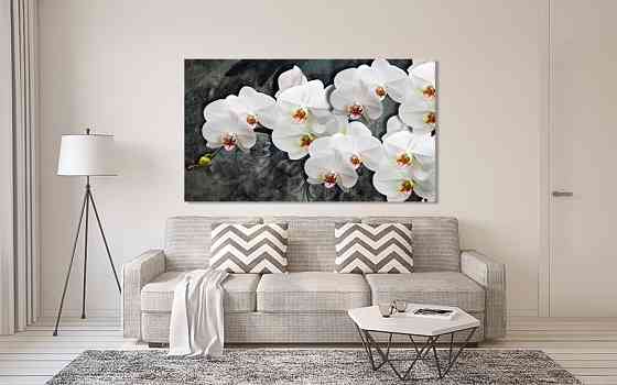 Картина холст в гостиную / спальню  Орхідея      MLP_303 90х180см Киев