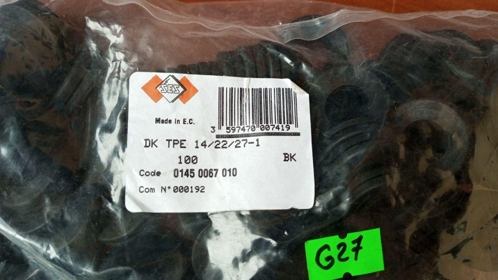 Втулка dk-tpe 14/22/27-1 (цена за 1шт) Полтава - изображение 1