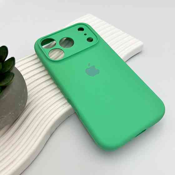 Чохол для смартфона Silicone Full Case AA Camera Protect for Apple iPhone 17 Pro Max 30,Spearmint Київ