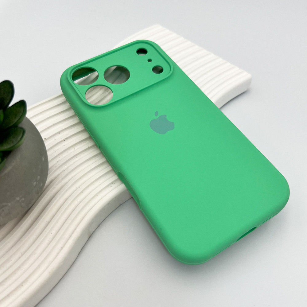 Чохол для смартфона Silicone Full Case AA Camera Protect for Apple iPhone 17 Pro Max 30,Spearmint Київ - фото 4